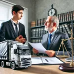 Consultation with a truck accident lawyer after crash