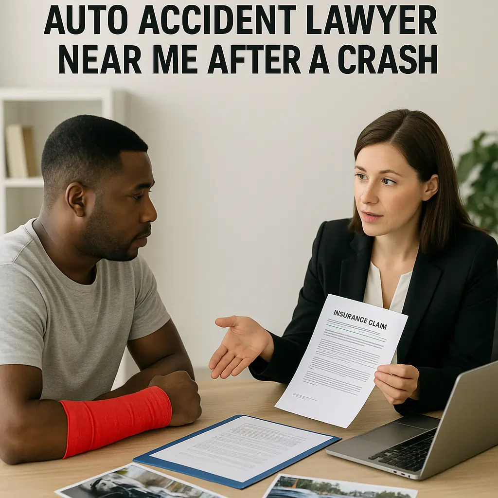 Auto Accident Lawyer Near Me Helps After a Crash