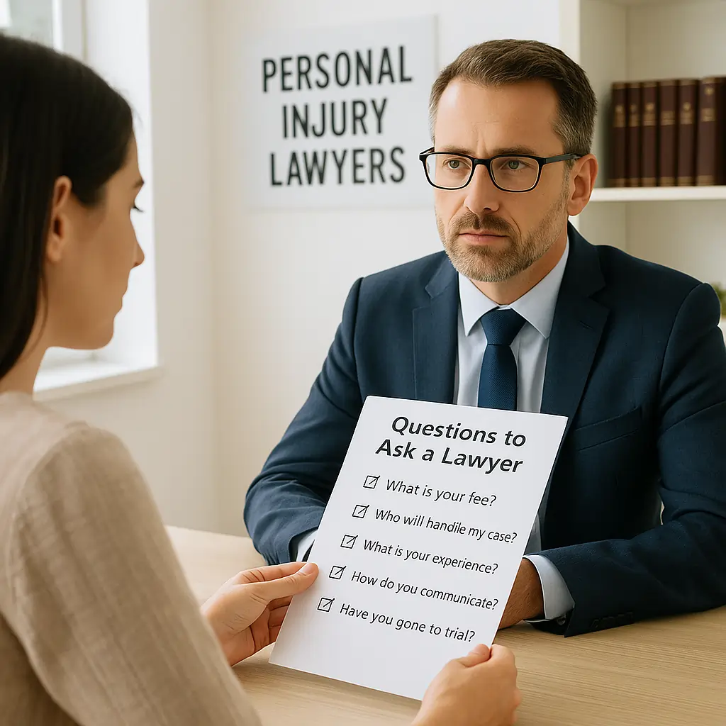 Personal Injury Lawyers: Smart Questions to Ask First