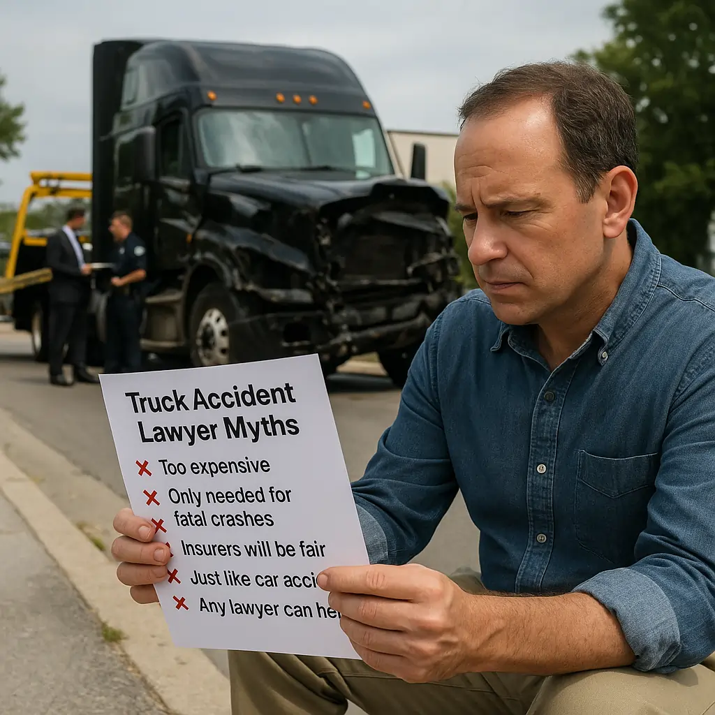 Truck Accident Lawyer Myths People Still Believe