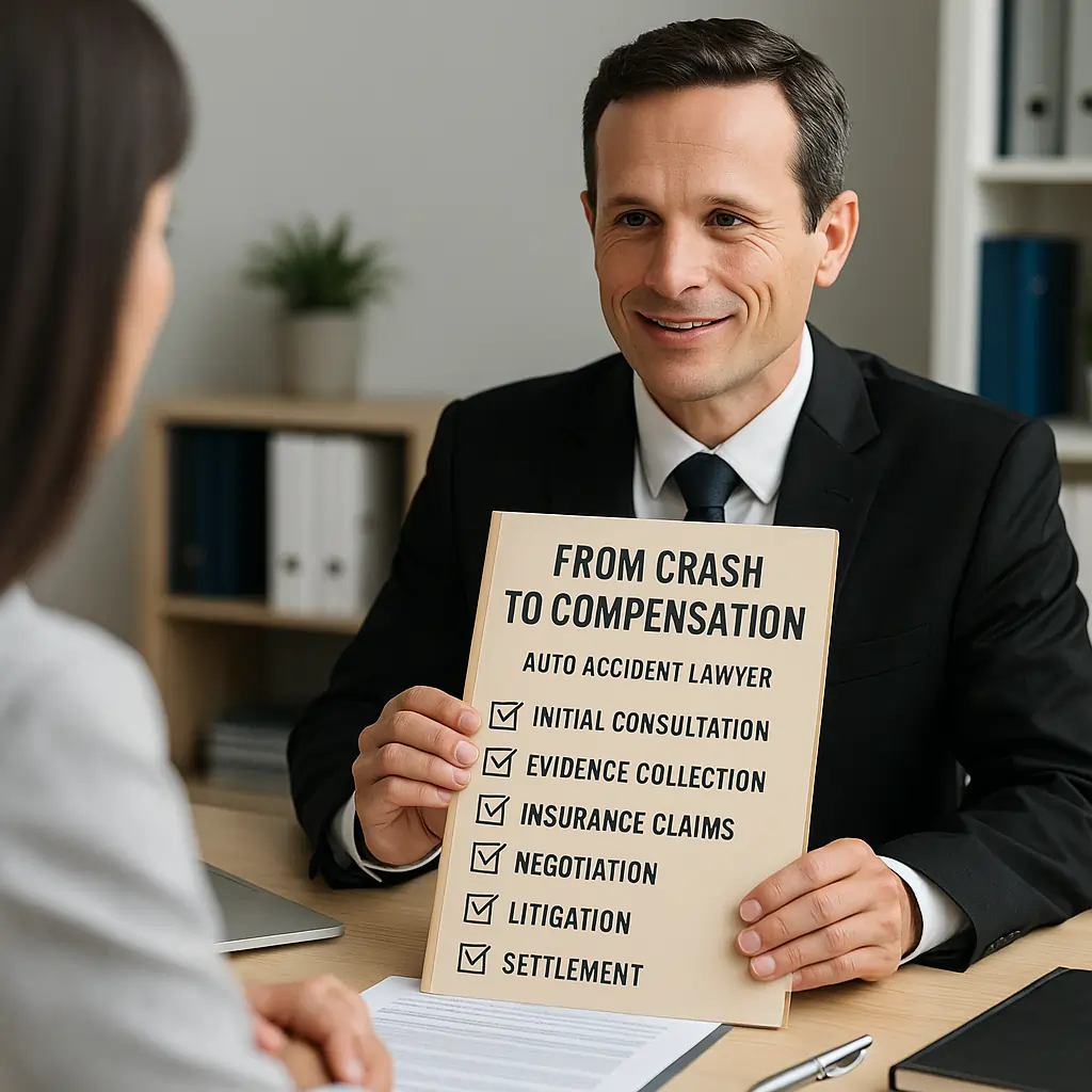 Auto Accident Lawyer: The Process Step by Step