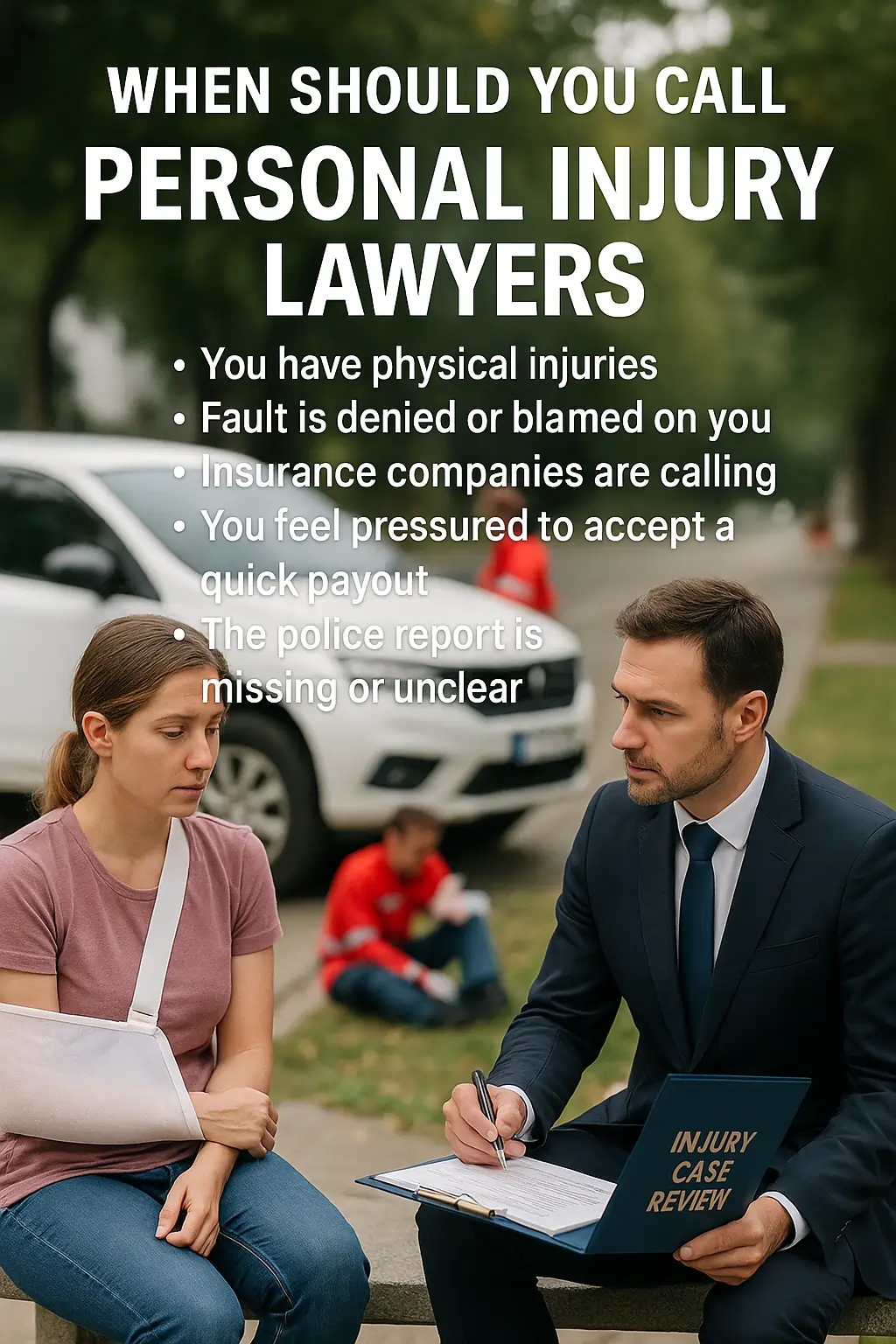Personal Injury Lawyers: When to Call After an Accident