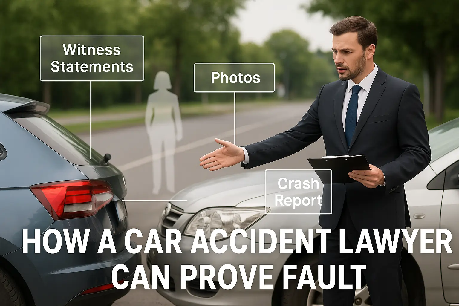 Car Accident Lawyer: How They Prove Fault After a Crash
