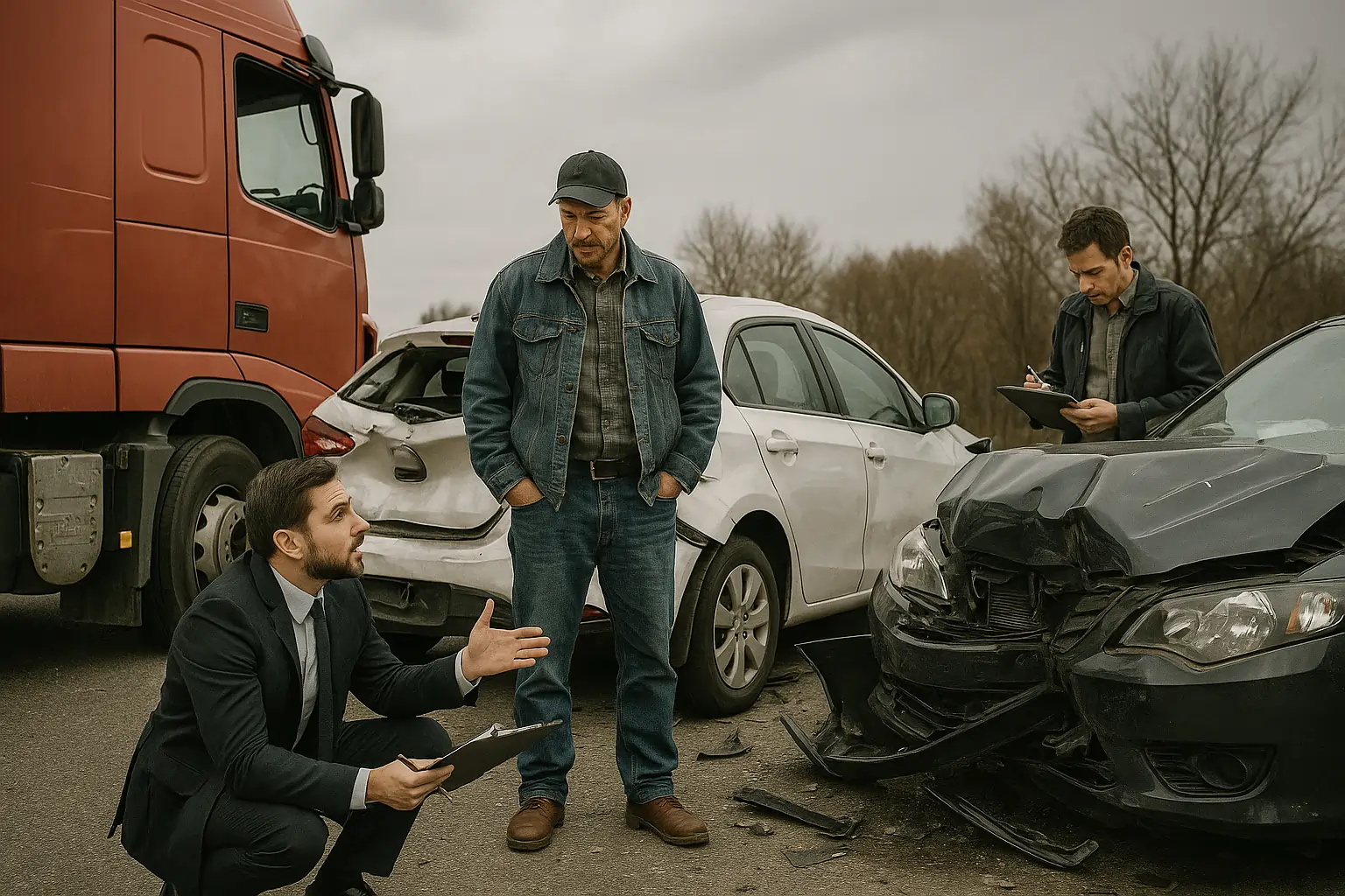 Truck Accident Lawyer: What If Multiple Parties Are Involved