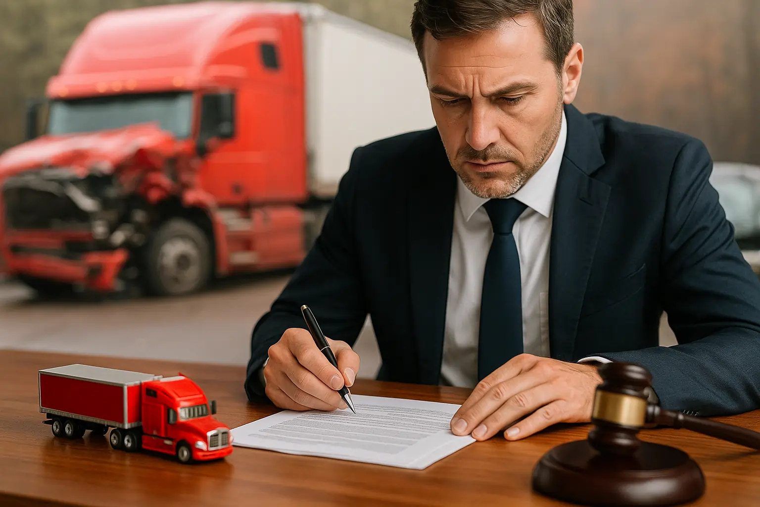 Truck Accident Lawyer: How Legal Fault Is Determined