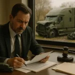 Truck Accident Lawyer preparing wrongful death claim after fatal crash