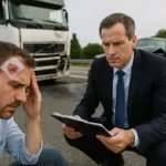 Truck accident lawyer discussing future pain and suffering claims