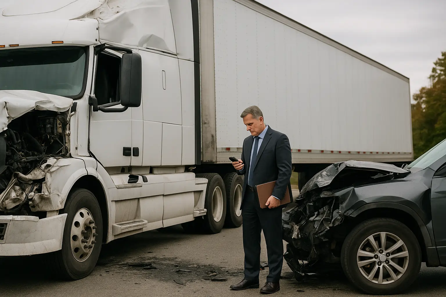 visual explanation of punitive damages in truck cases