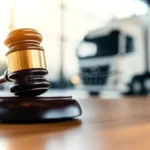 Truck accident lawyer assisting passenger after truck collision