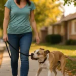 Dog Bite Legal Help Showing Victim and Animal Scene