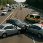 Multi-Vehicle Accident Legal Aid Urban Crash Scene