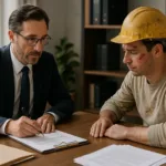 truck underride accident legal help with lawyer and client
