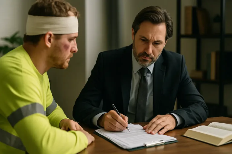 nearby truck accident legal consultation in office