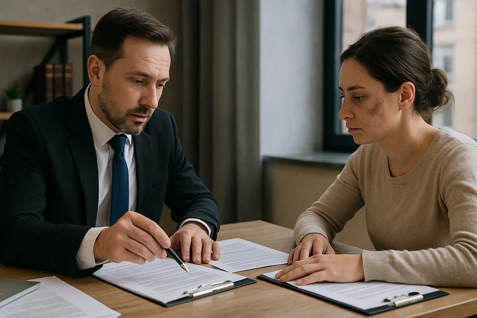 Local accident attorney discussing car crash liability investigation