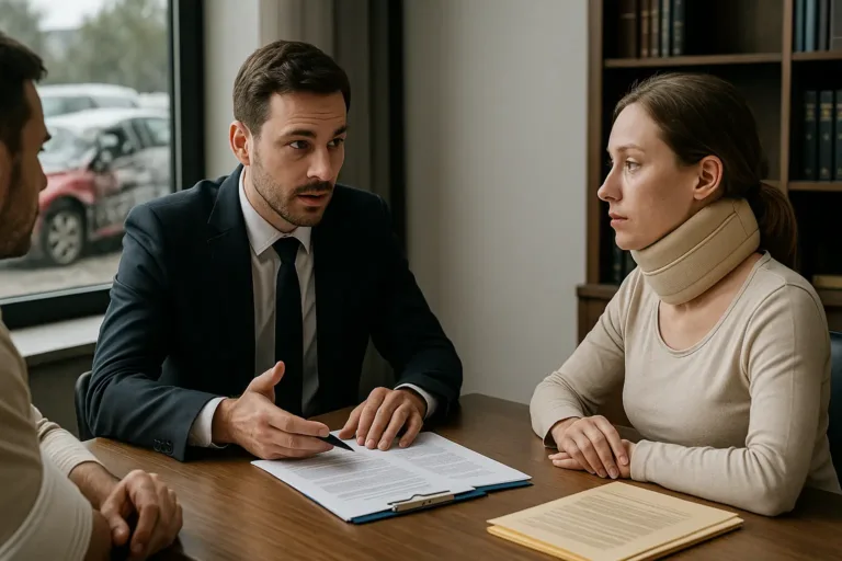 pileup accident lawyer helping clients with multi-vehicle crash claims