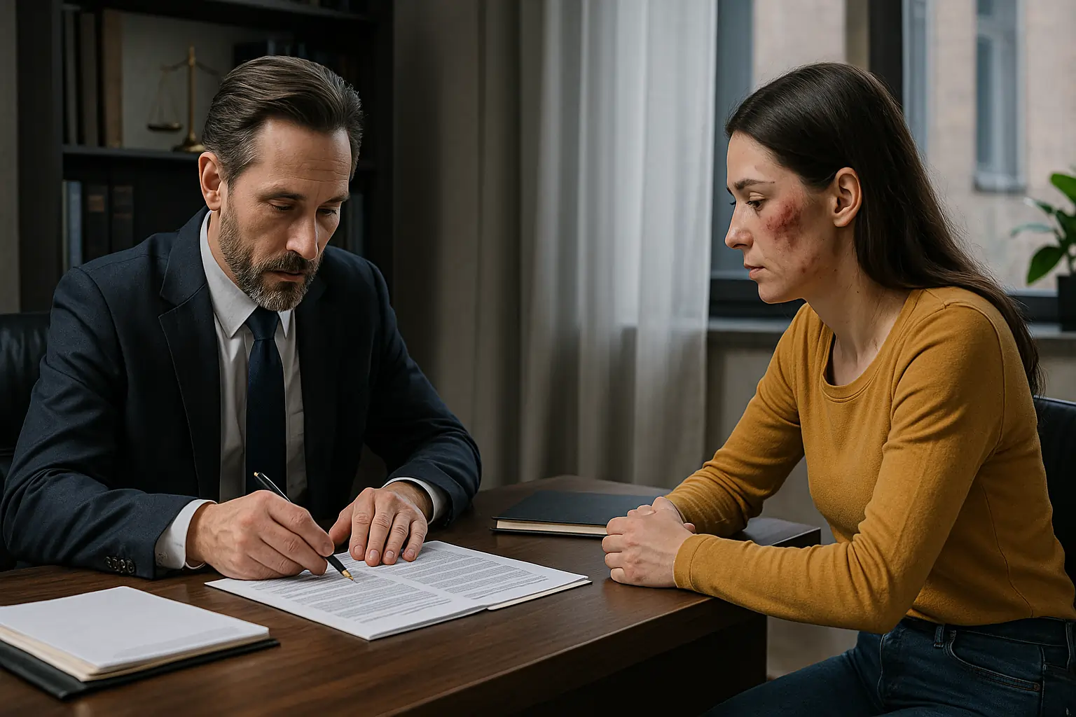 catastrophic injury claims legal consultation in office