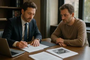 auto collision lawyer helping client after side-impact crash